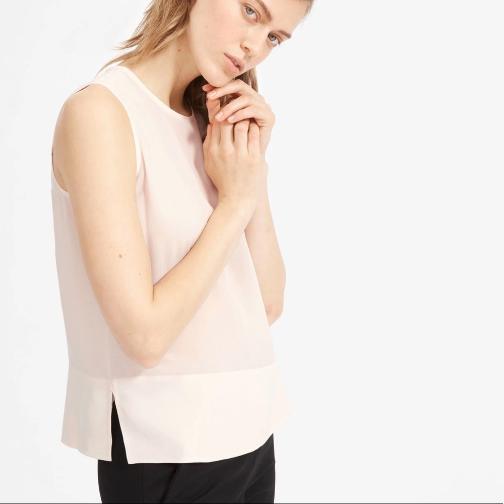Everlane Clean Silk Shell